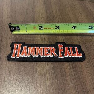 Hammer Fall Logo Cutout Iron On Appliqué Patch